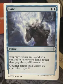 Daze White Border Mystery Booster 2 MTG Magic Card - Image 1