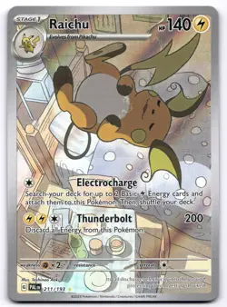Raichu 211/193 SV02: Paldea Evolved Pokemon Card | NM - Image 1