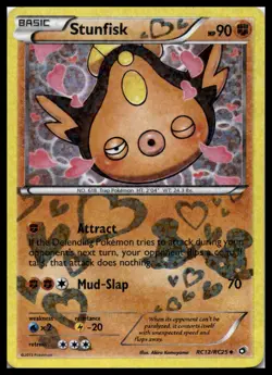 Stunfisk RC12/RC25 Legendary Treasures: Radiant Collection Pokemon Card | LP - Image 1
