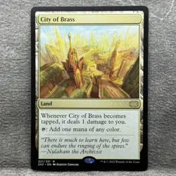 City of Brass - Double Masters 2022 (2X2) #321 NM Non-Foil Magic MTG - Image 1
