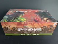 MTG - The Brothers' War Draft Booster Box Sealed - Image 1