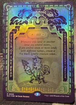 Field Of The Dead Foil A-Z Secret Lair Magic Mtg Encyclopedia - Image 1