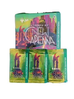 3 (three) Magic the Gathering Streets of New Capenna Collector Booster MTG - Image 1