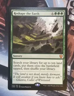 Reshape the Earth - Commander Legends Magic The Gathering - Image 1
