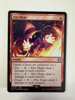 MTG Fire Magic NM-Mint Final Fantasy - Image 1