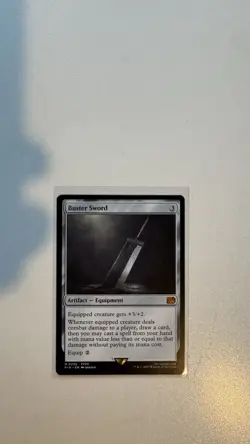 Buster Sword - #255 Regular - Final Fantasy - Mtg - Mythic - Image 1
