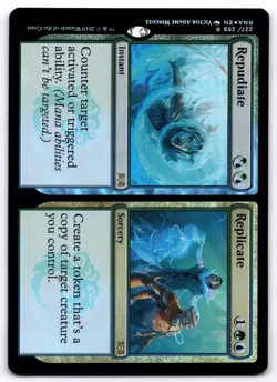 MTG Repudiate // Replicate - Ravnica Allegiance Foil | NM - Image 1