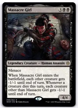 MTG Massacre Girl - War of the Spark | NM - Image 1