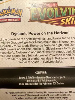 Pokemon TCG Evolving Skies Checklane Blister Pack with Eevee Promo SEALED - Image 3