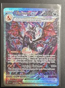 Pokemon SV Paldean Fates Charizard ex 234/091 SIR Holo Full Art NM/M - Image 1