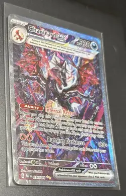Pokemon SV Paldean Fates Charizard ex 234/091 SIR Holo Full Art NM/M - Image 3