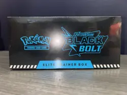 Still Sealed Black Bolt ETB Elite Trainer Box Pokemon TCG Zekrom - Image 5