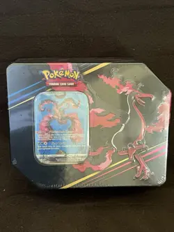 Pokemon Crown Zenith Galarian Moltres Tin Promo 5 Booster Packs Factory Sealed - Image 1