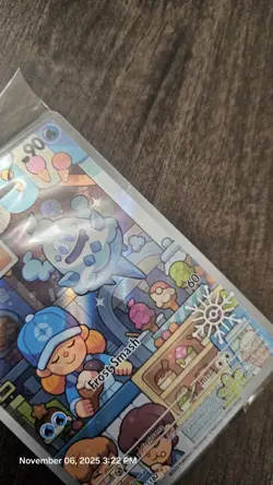 Pokemon TCG Vanillish Paradox Rift 190/182 Stamped Illustration.*** Bent*** - Image 3