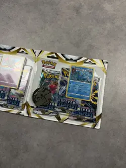 Pokemon TCG Silver Tempest Triple Blister Promo Packs Bundle X2 Sealed - Image 3