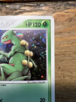 Sceptile 003/055 EX Ruby & Sapphire Pokemon Japanese 003/055 2003 SWIRL. MP - Image 3