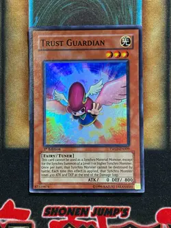 Yugioh Trust Guardian TSHD-EN009 Super Rare 1st Ed LP - Image 1