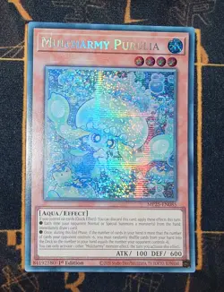 YUGIOH Mulcharmy Purulia (MP25-EN085) Prismatic Secret Rare 1st Edition NM - Image 1