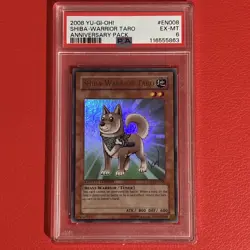 Yu-Gi-Oh! - Anniversary Pack Shiba-Warrior Taro 2008 YAP1-EN008 Limited PSA 6 - Image 1