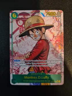 One Piece Card Game Monkey.D.Luffy OP13-118 Secret Carrying on his Will ENGLISH - Image 1