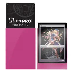 60 Ultra Pro Matte Bright Pink Small Deck Protectors New Card Sleeves tcg - Image 2
