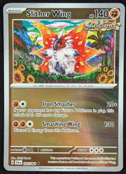 Slither Wing 2024 Shrouded Fable Reverse Holo Pokemon Card 026/064 (NM) - Image 1