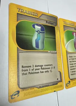 Potion And Hyper Potion E Reader Vintage Pokemon Cards Skyridge Set - Image 2