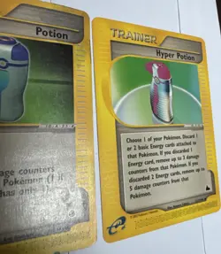 Potion And Hyper Potion E Reader Vintage Pokemon Cards Skyridge Set - Image 3