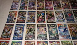 45 Pokemon Packs- All Different Sets - Instant Pokemon 10 Card Pack Collection - Image 3
