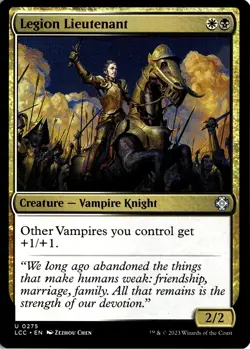 NM - Legion Lieutenant U Commander: The Lost Caverns of Ixalan 275 - Image 1