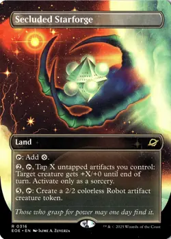 NM - Secluded Starforge (Borderless) R Edge of Eternities 316 - Image 1