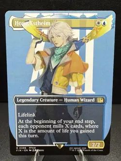 Hope Estheim (Borderless) - Legendary Creature - MTG Final Fantasy (Regular) NM - Image 1