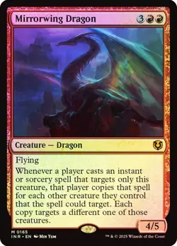 Mirrorwing Dragon Foil Innistrad Remastered NM MTG - Image 1