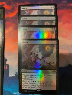 MTG Modern Horizons 2 Damn Foil x 4 - Image 1