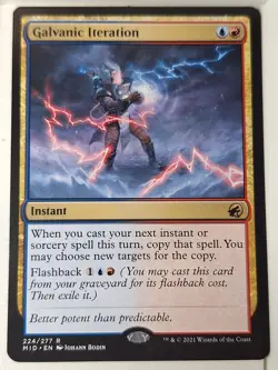 Galvanic Iteration - Innistrad: Midnight Hunt - Magic the Gathering MTG Nice! - Image 1