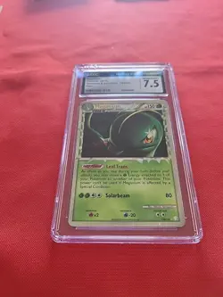 Pokemon: Meganium #109/123 Holo Rare HeartGold & SoulSilver 2010 - CGC 7.5 - E83 - Image 4