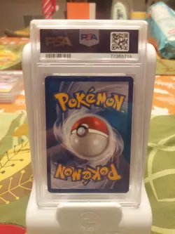 2008 Pokemon D & P Palkia Lvl.X Black Star Promo DP18 PSA 6 - Image 2
