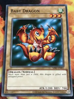 Yugioh Baby Dragon MRD-EN061 Common Non-Holo NM - Image 1