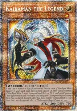 Yugioh! LP Kaibaman the Legend - DUAD-EN021 - Starlight Rare - 1st Edition Light - Image 1