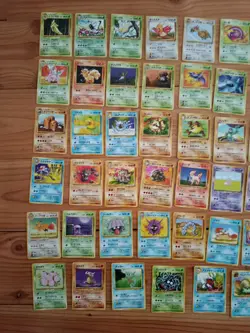 Vendu A Badtien0, 46 Japanese Pokemon Cards, Old Back 1996-1997 - Image 2