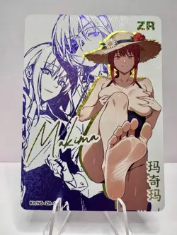 Makima Chainsaw Man Goddess Story DMG K1-NS-ZR Anime Girl Waifu Card - Image 1