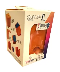 Gamegenic Squire 100+ XL Convertible Card Deck Box - Orange - Image 5