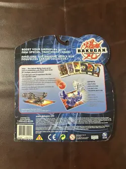 Bakugan Battle Brawlers Card Power Pack Clean Slate Haos Holographic Sealed 2008 - Image 2
