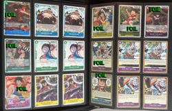 HUGE One Piece CCG English/JPN Binder Collection - 650+ Cards - 227 Foil Cards - Image 2