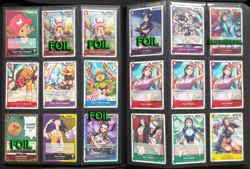 HUGE One Piece CCG English/JPN Binder Collection - 650+ Cards - 227 Foil Cards - Image 5