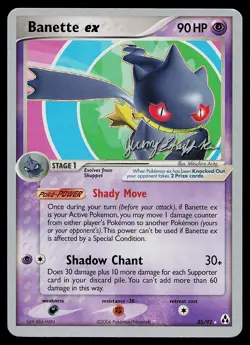 Pokemon Card - Banette ex World Championships 2007 85/92 Rare Non Holo - Image 1