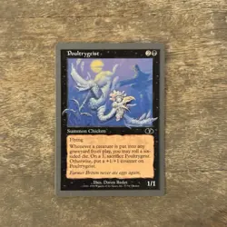 Poultrygeist NM Unglued 1998 Magic The Gathering Card MTG TCG - Image 1