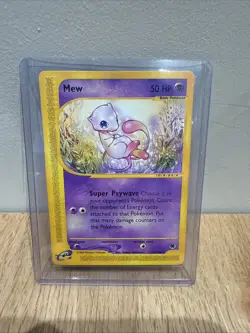 Pokemon Mew TCG Expedition Base Set Regular Rare Card 55/165 Rare - Image 1