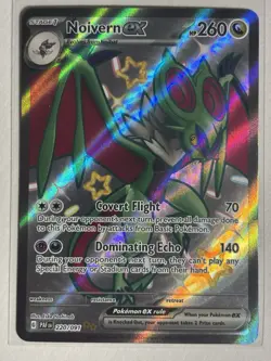 Noivern ex 220/091 - Paldean Fates Shiny Holo Rare Pokemon Card NM - Image 1