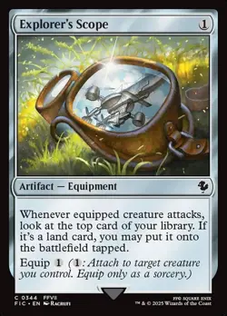 Explorer's Scope - Final Fantasy Commander - MTG - Image 1